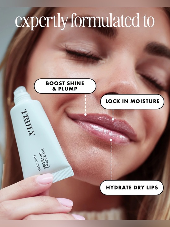 TRULY Other - TRULY Hydrating Lip Gloss - Coco Cloud NIB